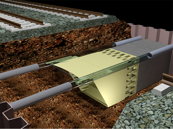COMPASS工法 COMPact Steel Support method